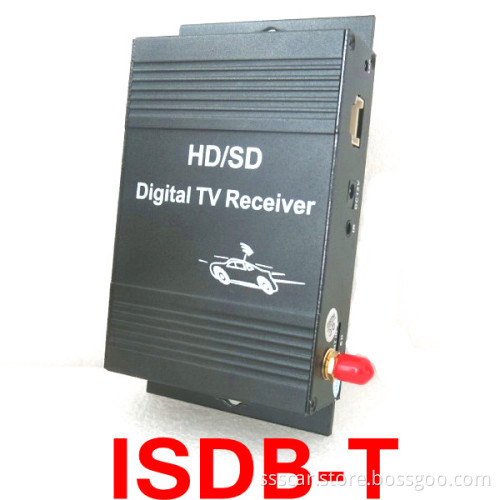 Car ISDB-T Receiver for Brazil, Peru, Argentina, Chile...with 250km/H Freeview Television